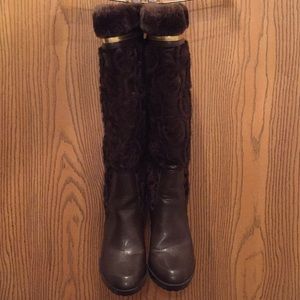 Roca Wear Brown Faux Fur Winter Boots Sz. 10